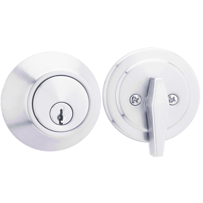 Model 271 Single Cylinder Deadbolt - Keyed One Side