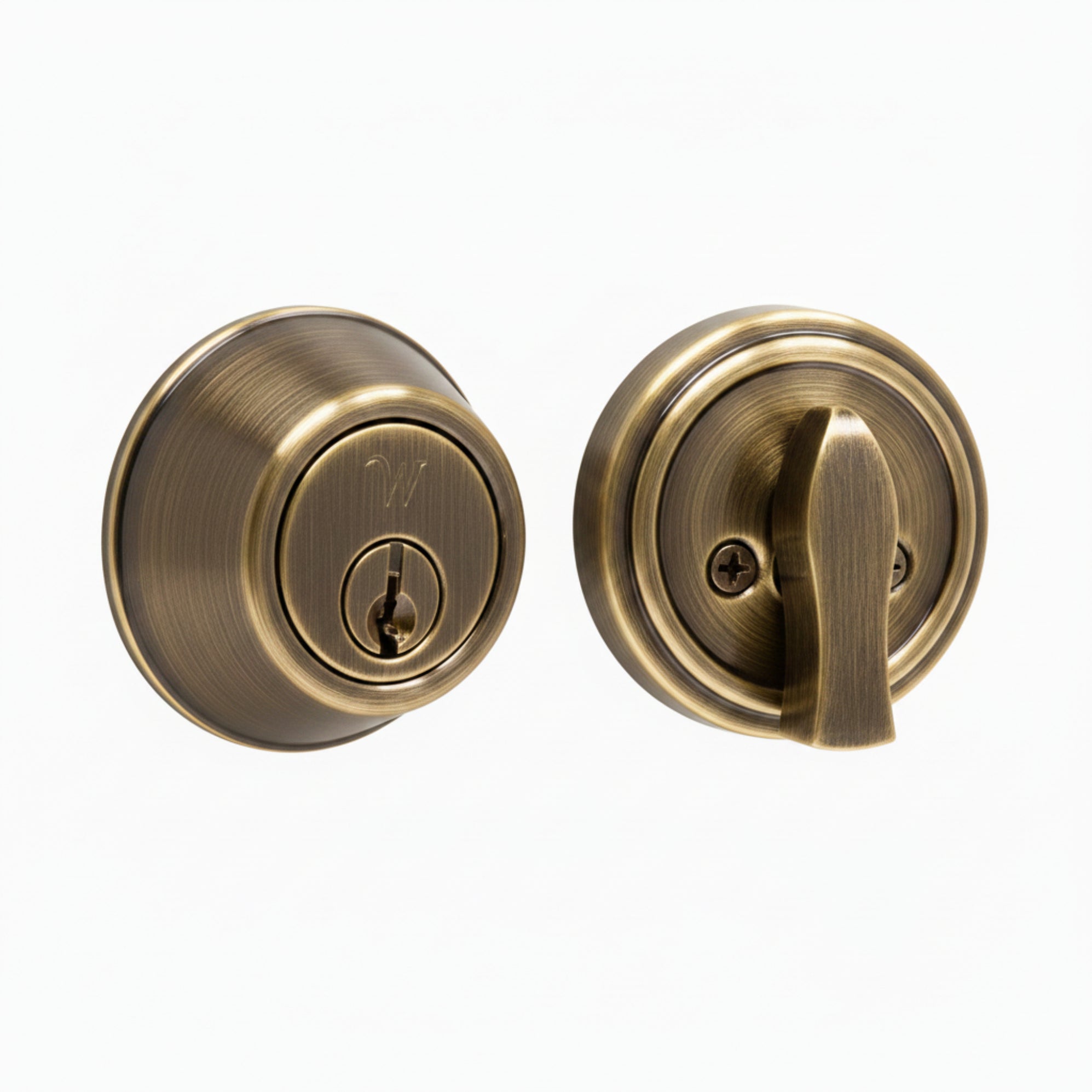 Weslock 471 Single Cylinder Deadbolt - Keyed One Side — weslock