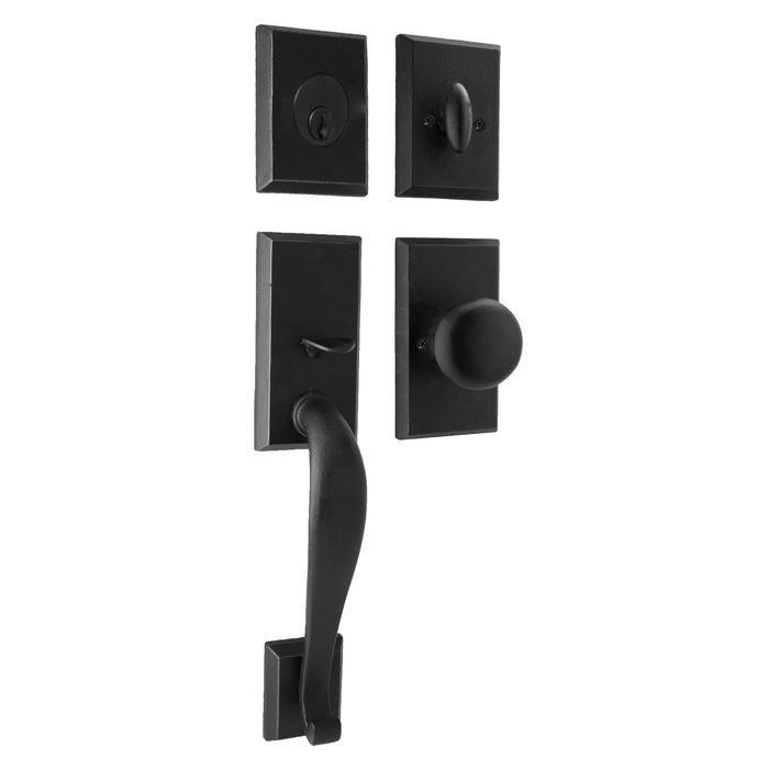 Aspen Entry Handle with Durham knob
