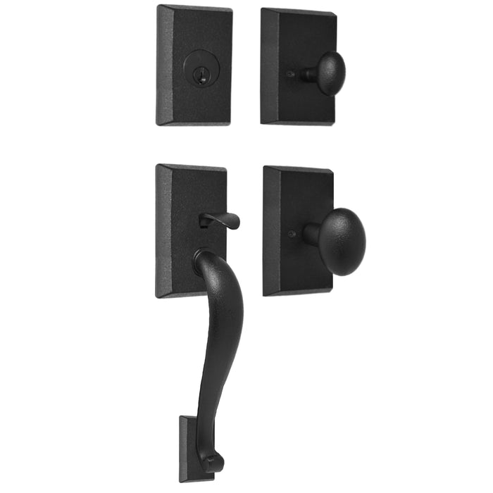 Aspen Entry Handle with Durham knob