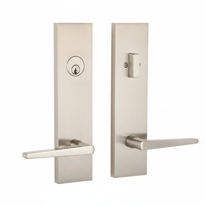 Addy Handleset with Philtower Lever - Deadbolt Keyed One Side